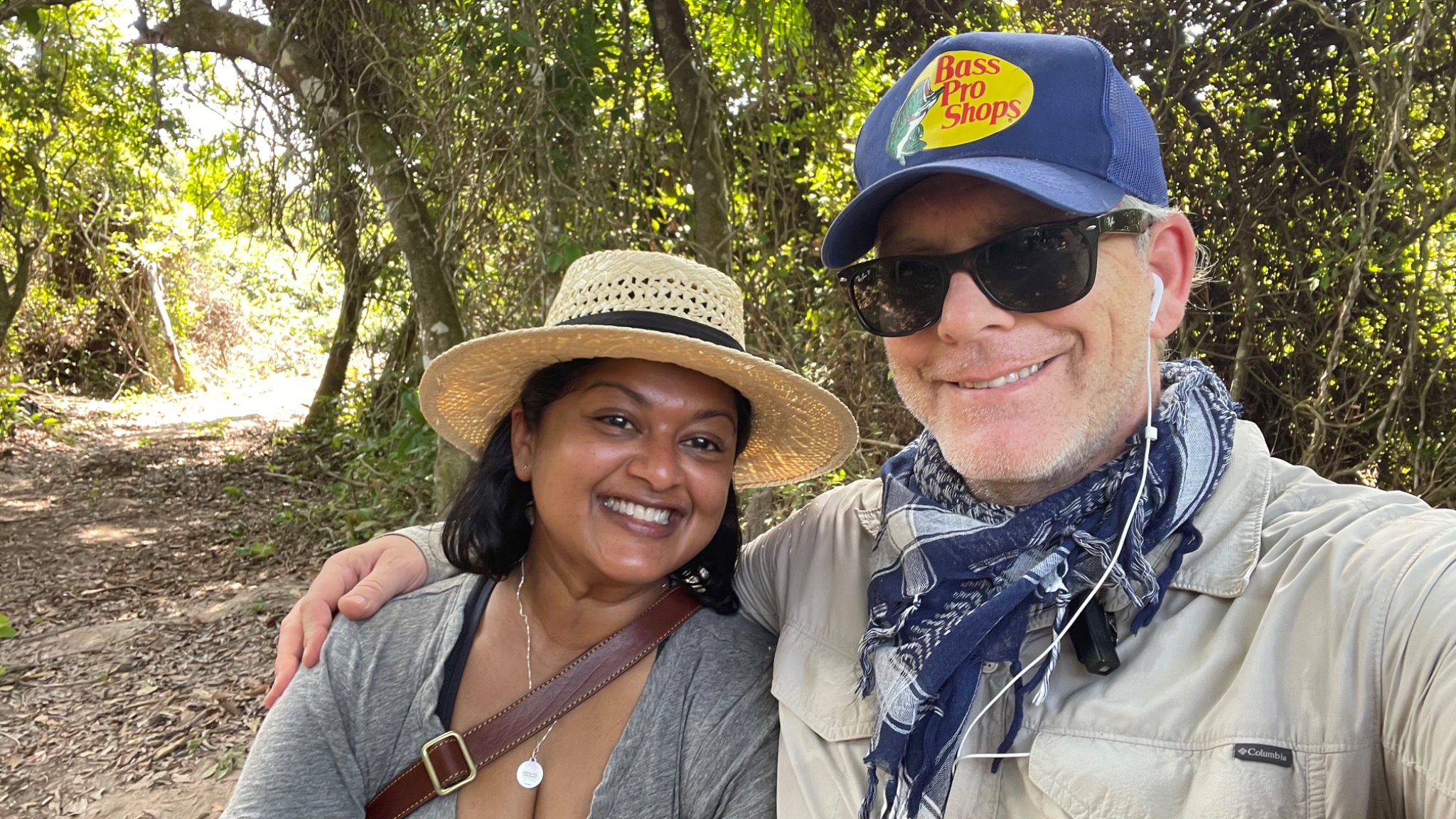 Donny on location in Colombia